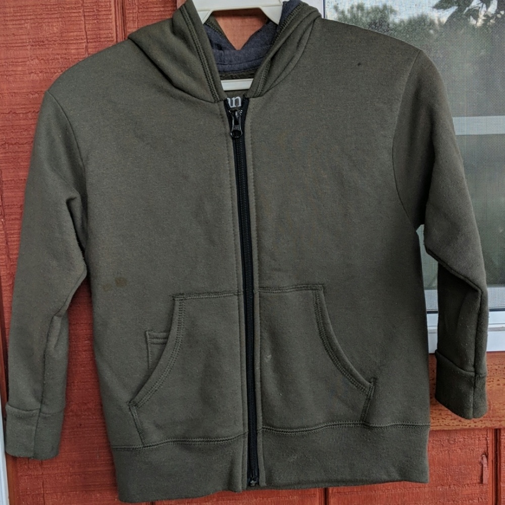 Kid's zippered HANES Soft Sweats Hoodie